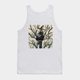 Witch and Owl Tank Top